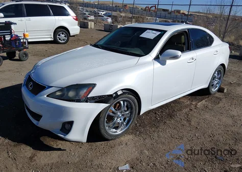 2011 Lexus Is 250 z USA, uszkodzony, nr VIN JTHCF5C28B5045343